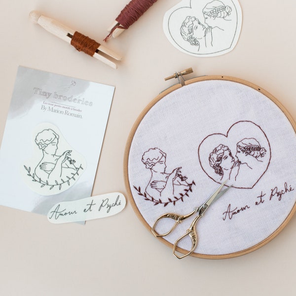 Tiny embroidery - Embroidery patterns - Love and Psyche