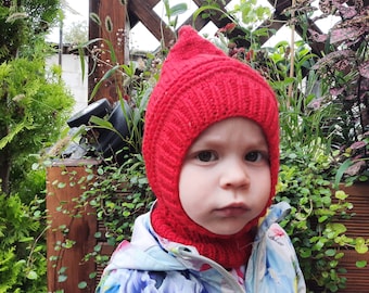 Bonnet Bébé En Laine Mérinos Et Cachemire KNITAS - Super Doux, Pour -5°C à +10°C - Printemps/Automne - Plusieurs Coloris - 2