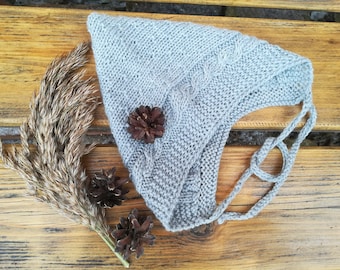 Gorro de duendecillo de lana merino tejido a mano: gorro de duendecillo para bebé, niño pequeño, adulto, gorro de duendecillo tejido a mano.