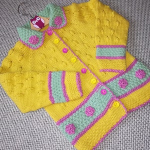 Popcorn Knit Cardigan.Merino wool knitted baby sweater.Baby/toddler/cardigan.Popcorn Knit Clothing.Baby Shower gift.
