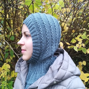 Adult Balaclava, ski hat,winter outdoor accessories, snow beanie, merino wool balaclava hoodie hat with neck warmer, men/women winter mask .