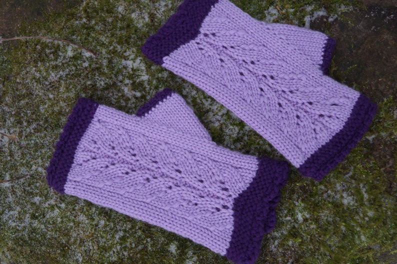 Lace Fingerless Gloves Hand warmers Arm warmers Gift for women MerinoCashmere.READY TO SHIP Fingerless mittens gloves