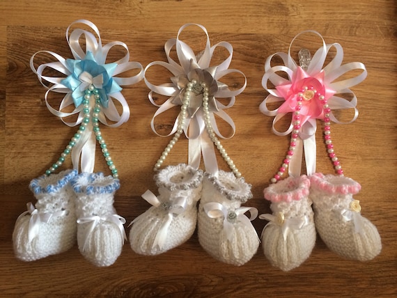Pram charm bootees