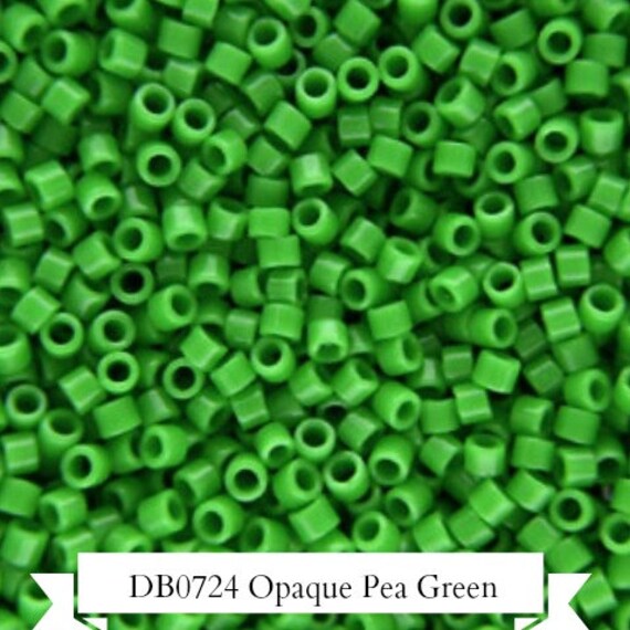 Japanese Delica Bead Tr Pale Green Mist Aprx 7.2 Gm