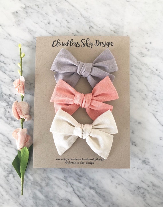 New Spring Bows Girls Hair Bows Hair Bows For Girls Hair Etsy
