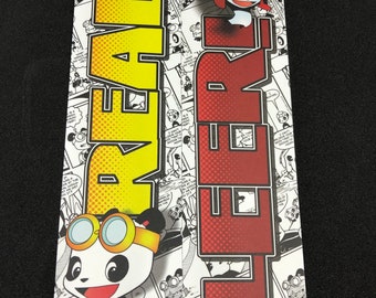 PandaOki Bilingual "Read" Bookmark