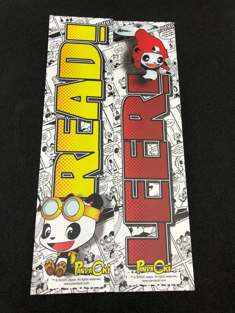 PandaOki Bilingual Read Bookmark image 1