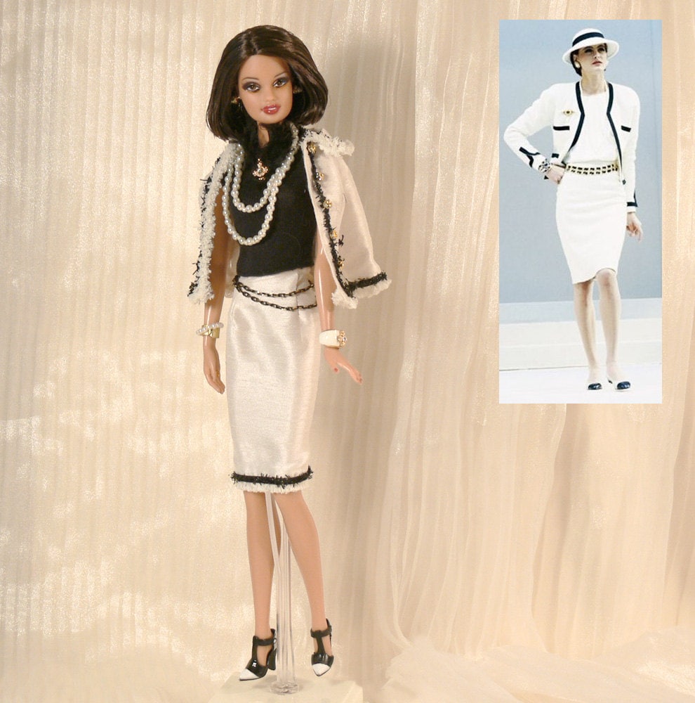 chanel barbie doll