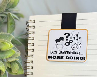 Motivational Magnetic Bookmark, Page Marker for Books, Journals and Notebooks