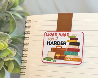 Motivational Magnetic Bookmark, Page Marker for Books, Journals and Notebooks