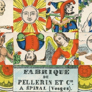 El Tarot de Épinal revivió (c.1860)