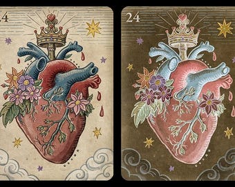 Lenormand Della Luna COMBO BOTH Decks