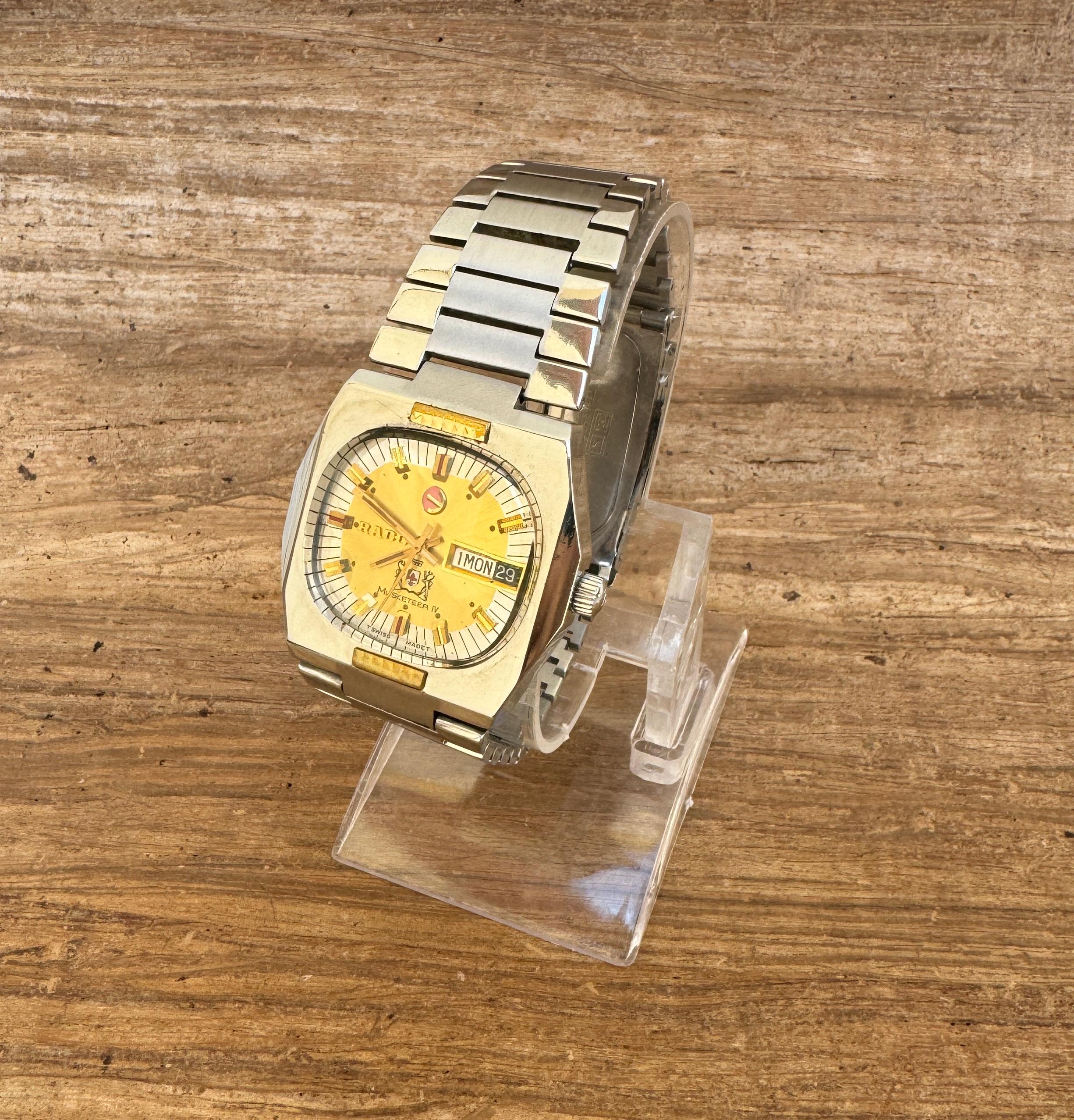 Buy Classic Watch Rado Musketeer IV 70s Automatic Original 34mm 