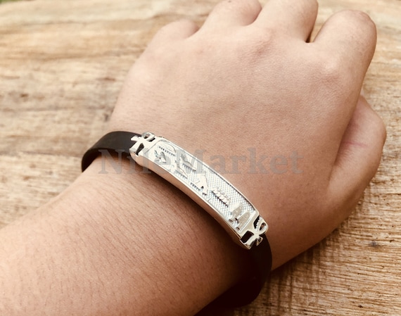 Sterling silver shop cartouche
