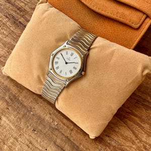 エベル クラシック ウェーブ 18K ゴールド ステンレススチール