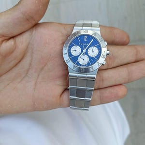Bulgari Diagono Sports Chronograph CH35S Stainless Steel Watch