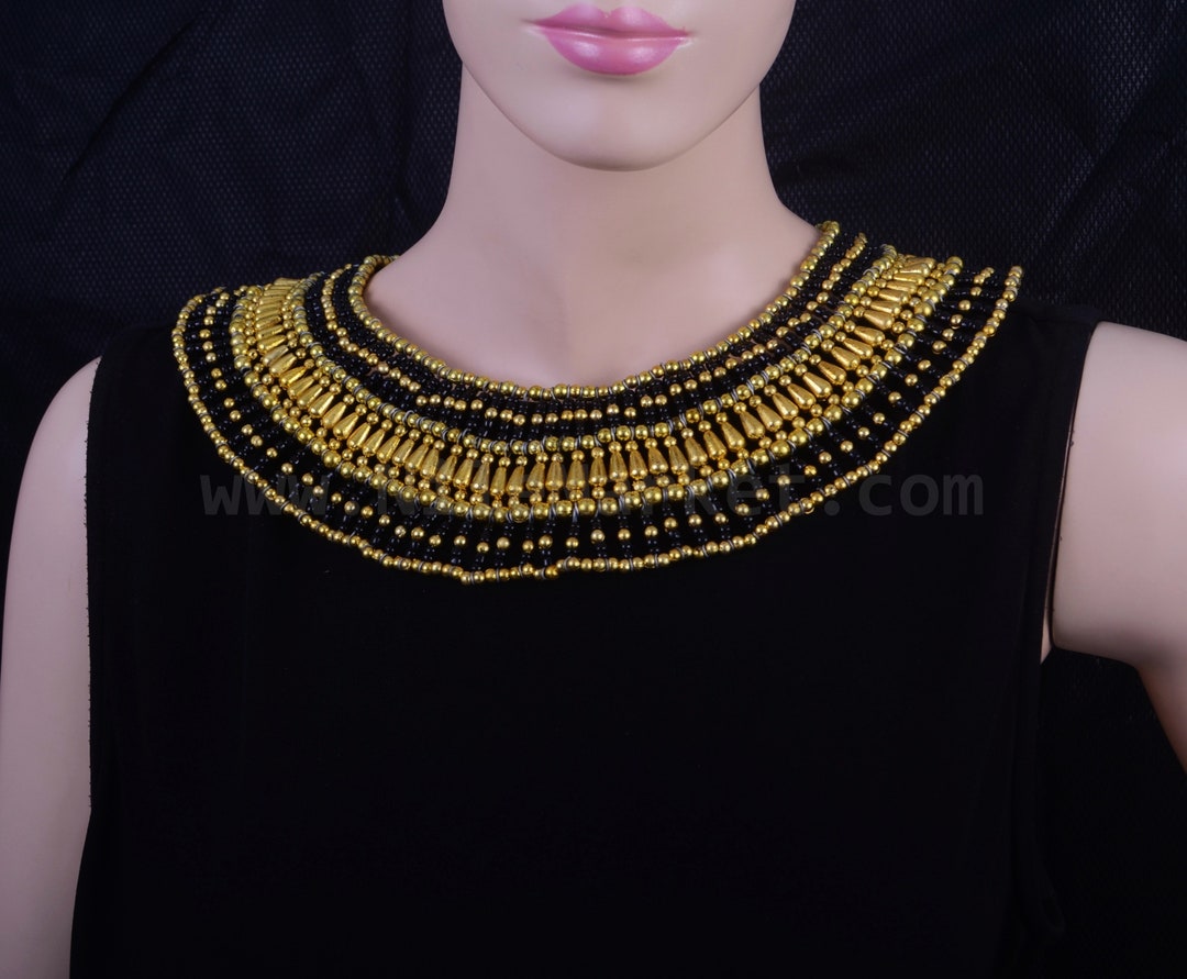 Cleopatra Belt, Black/Gold