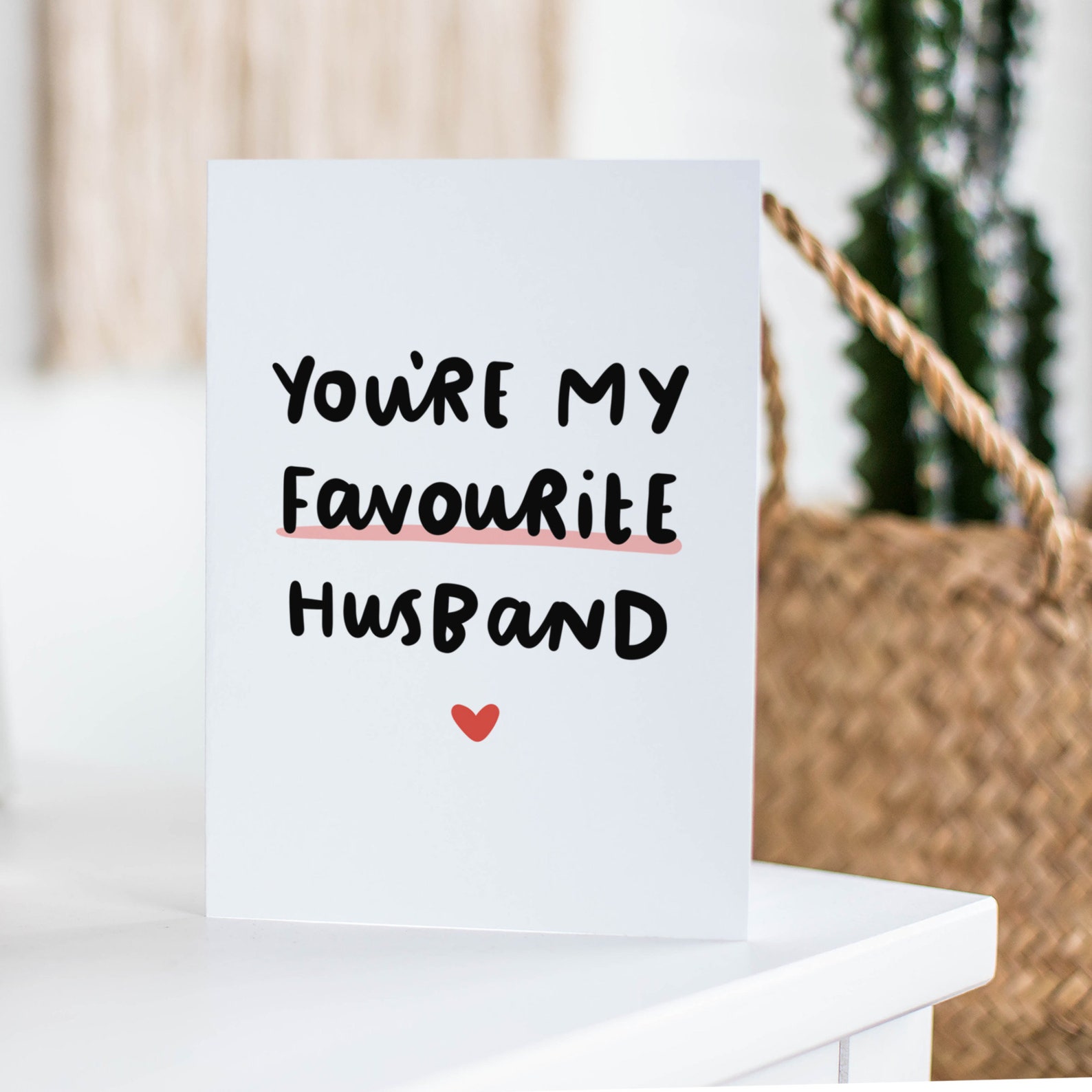 You're My Favourite Husband Funny Anniversary Card Funny | Etsy