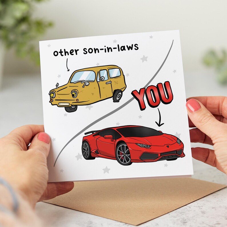 Other Son in Laws and You, Funny Birthday Card for a Son in Law ...