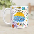Daily Reminders Mug - Funny Thank You Gift, Friendship Gift, Positivity