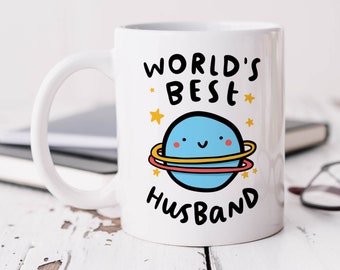 World's Best Husband Mug - Personalised Gift, Birthday Gift, Anniversary Gift, Best Husband Gift