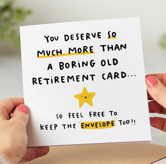 Leaving Cards | Funny & Rude Retirement Cards Online | What The Duck - View #7