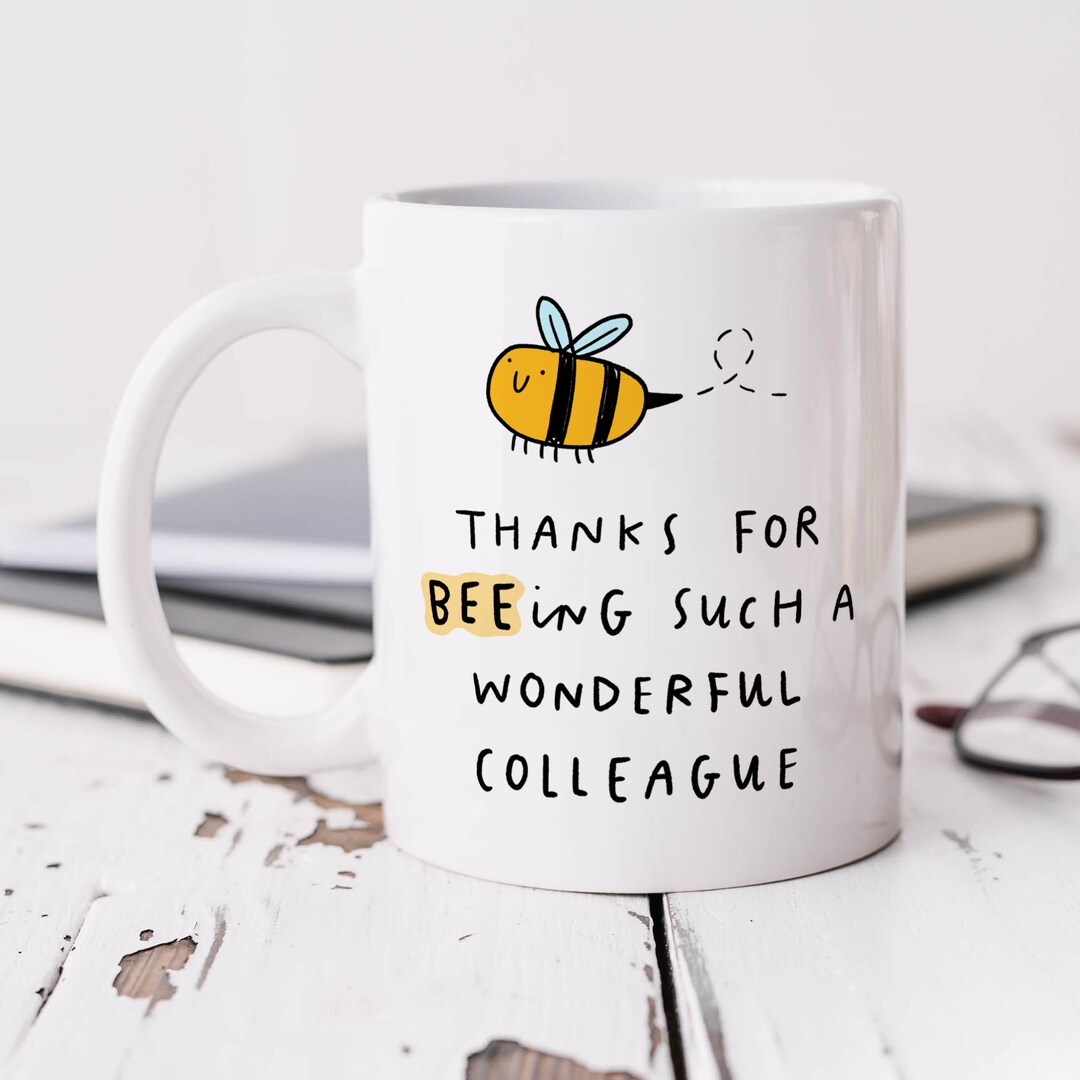 Thanks for Beeing Such A Wonderful Colleague Mug Personalised Thank You