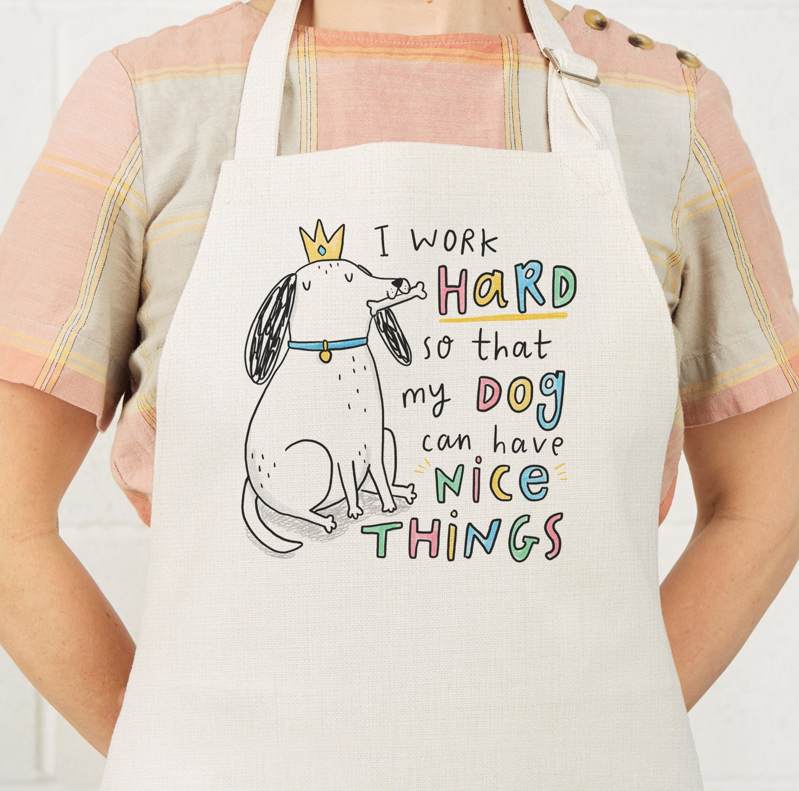 Dog Lover Apron Every Meal You Make Every Bite You Take image 1