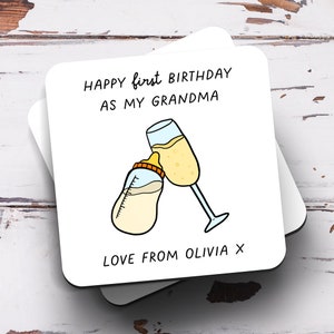 Gifts for Grandma - Engraved Acrylic Block Puzzle Decorations 3.9 x For  Grandma