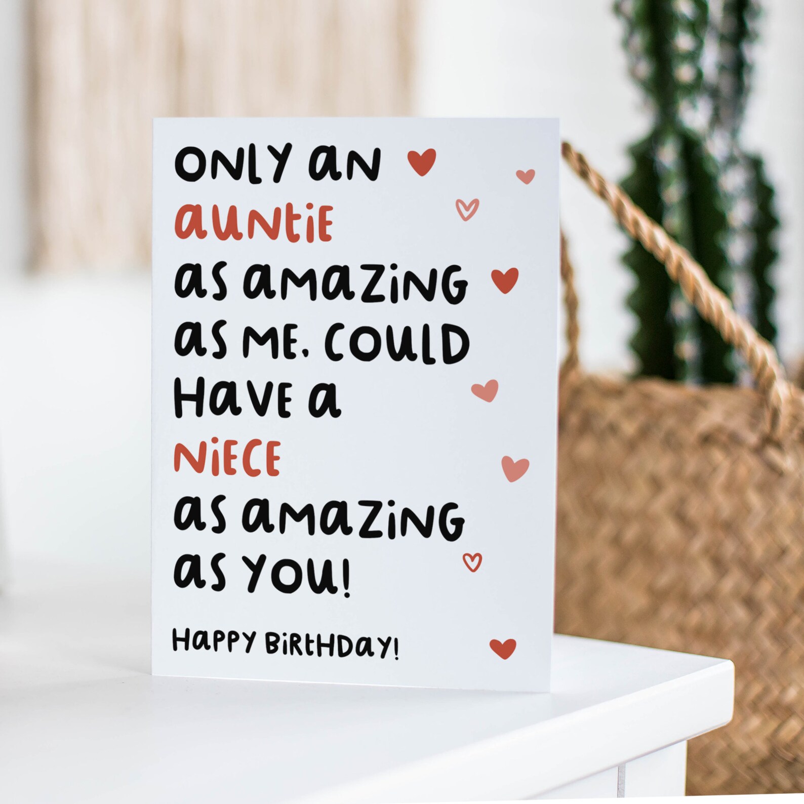 Amazing Niece Funny Birthday Card Joke Niece Birthday Card | Etsy