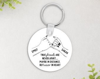 Llavero de amistad personalizado - Distancia