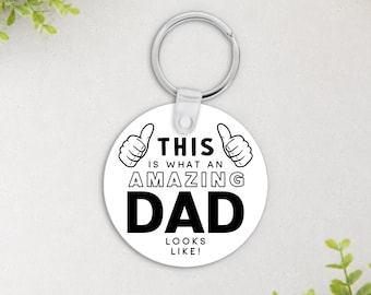 Llavero divertido para papá - Regalo de cumpleaños o Día del Padre