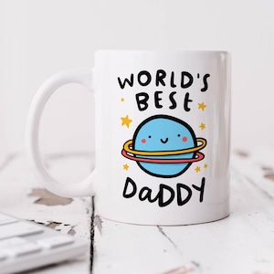 World's Best Daddy Mug - Personalised Daddy Mug, Birthday Gift, Dad Mug, Best Daddy Gift