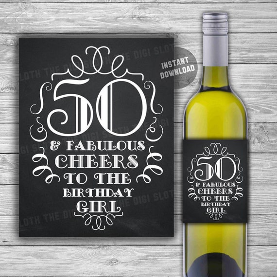 Free Printable Wine Labels For Birthday Free Printable Happy Birthday 