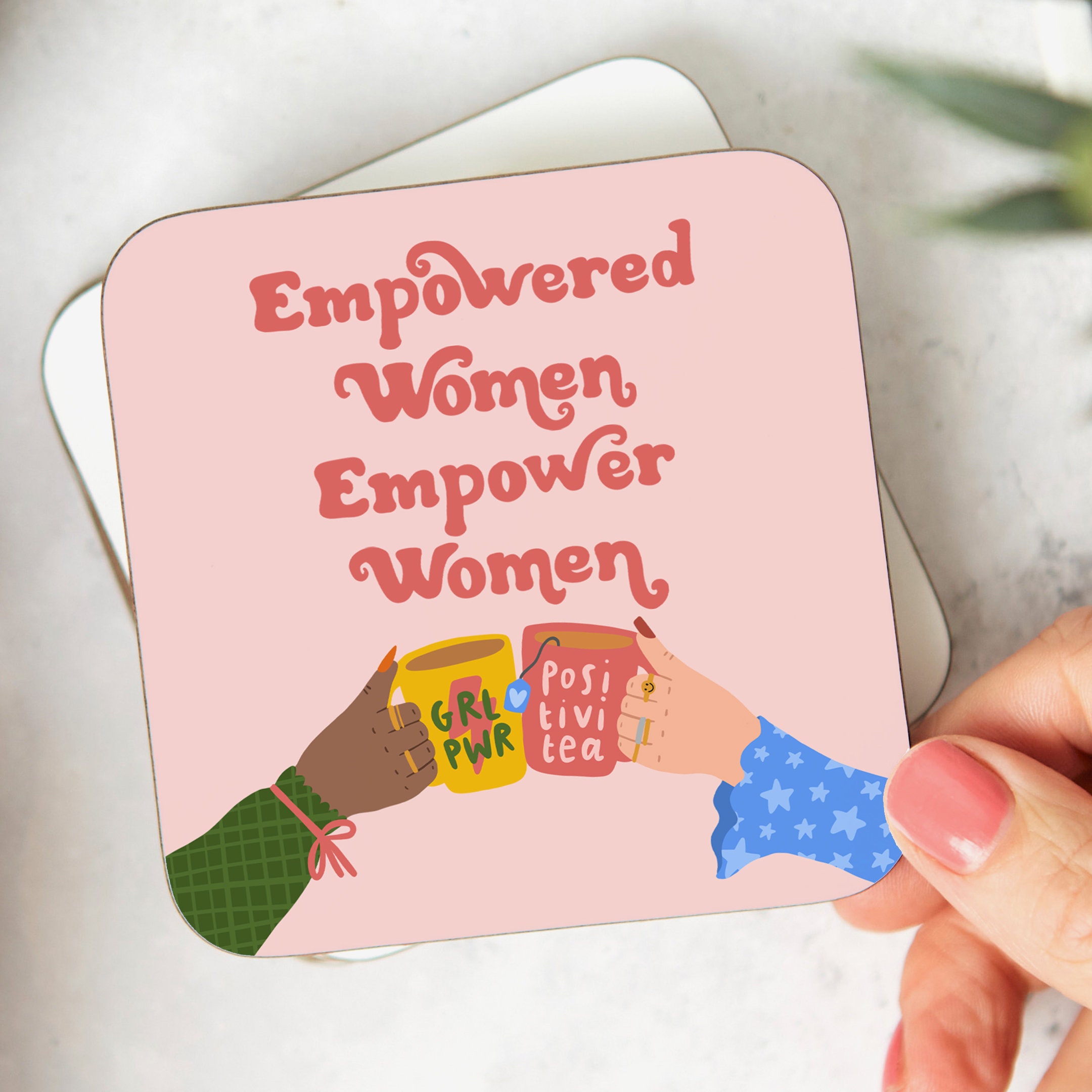 Empowering Gifts, Women Empowerment Keychain, Feminist Gifts