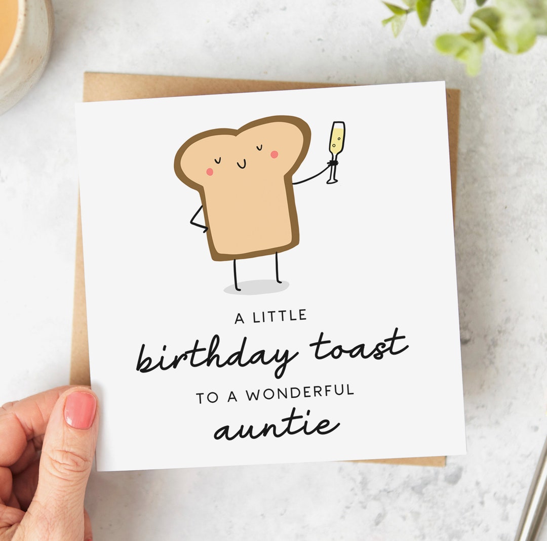 Funny Birthday Card For Auntie Auntie's Birthday Card - Australia - View #5