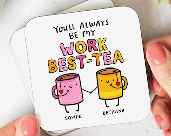 Posavasos personalizado para tu mejor amiga