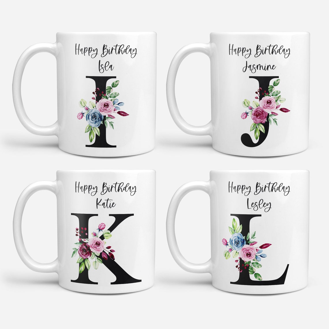Personalised Name Birthday Mug Personalised Birthday Mug Etsy