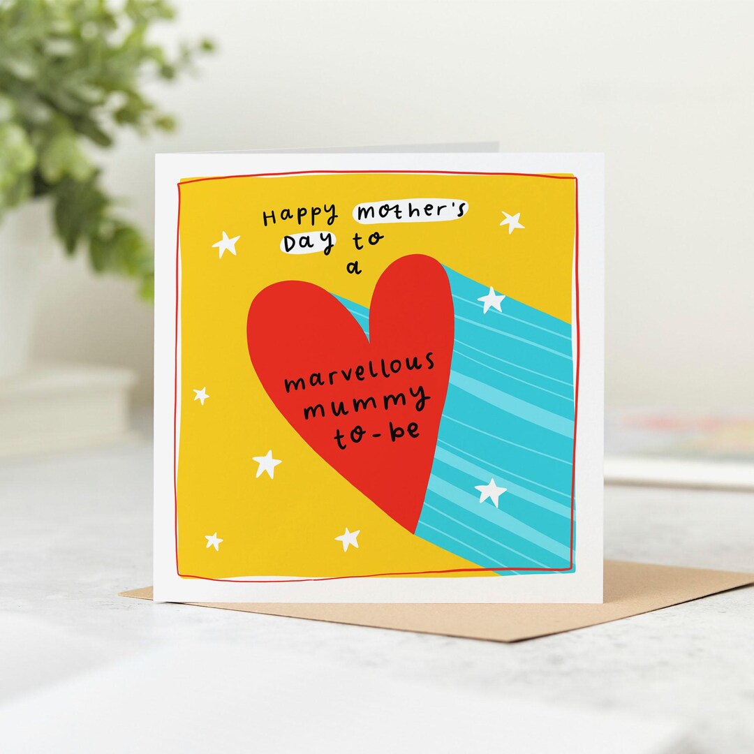 Mummy to Be Mother’s Day Card | First Mother’s Day Card for Mum to Be ...