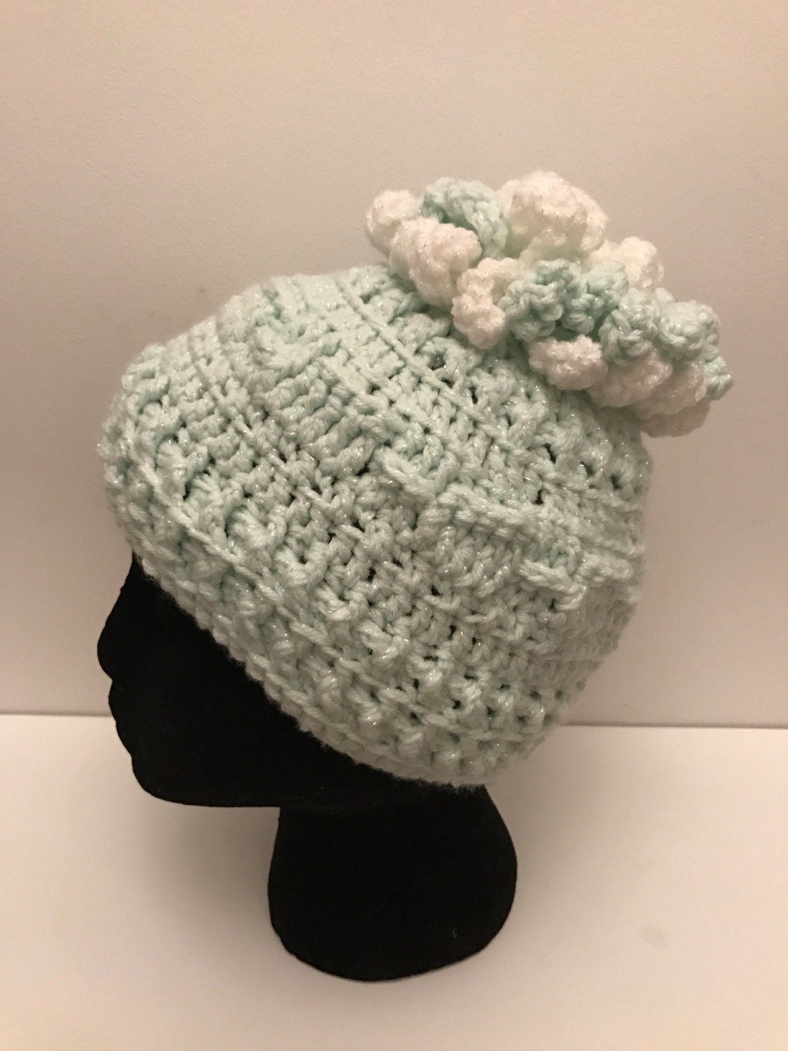 Winter Hat Pony Hole Ski Hat | Etsy 