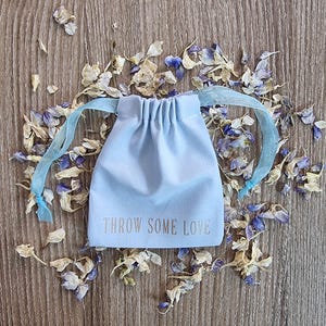 Wedding confetti bags, Confetti bags, Wedding Decor, Personalised wedding Decor, Confetti