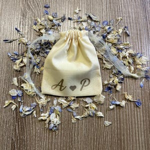 Wedding Confetti bags, Confetti bags, Wedding decor, personalised wedding decor, Confetti