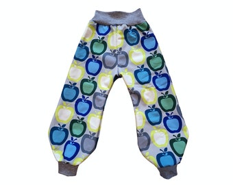 Softshell pants, children's pants, mud pants with motif, size. 98/104