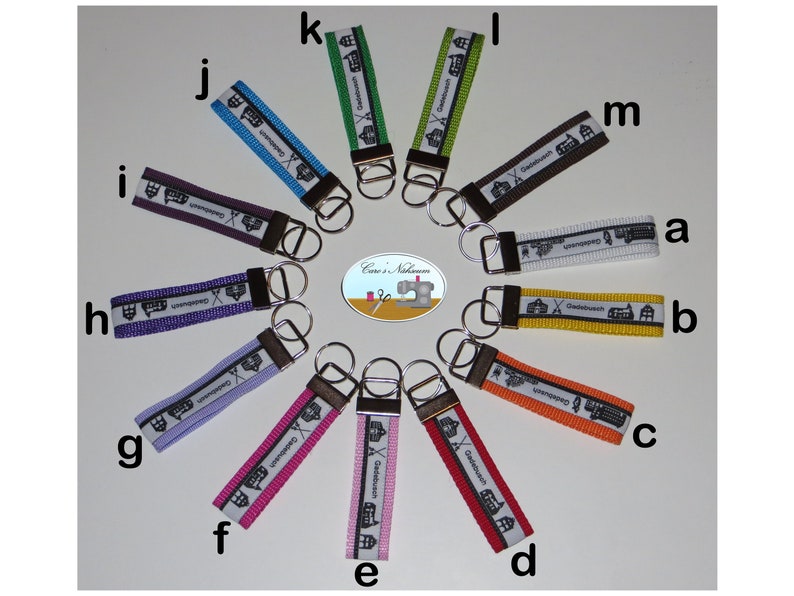 Keychain Gadebusch in desired color image 1