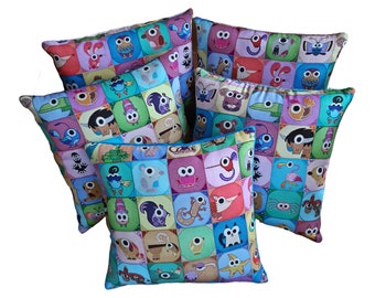 Children's cuddly pillow, "My cuddly blanket", with fluffy back