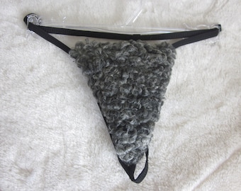 fuzzy thong