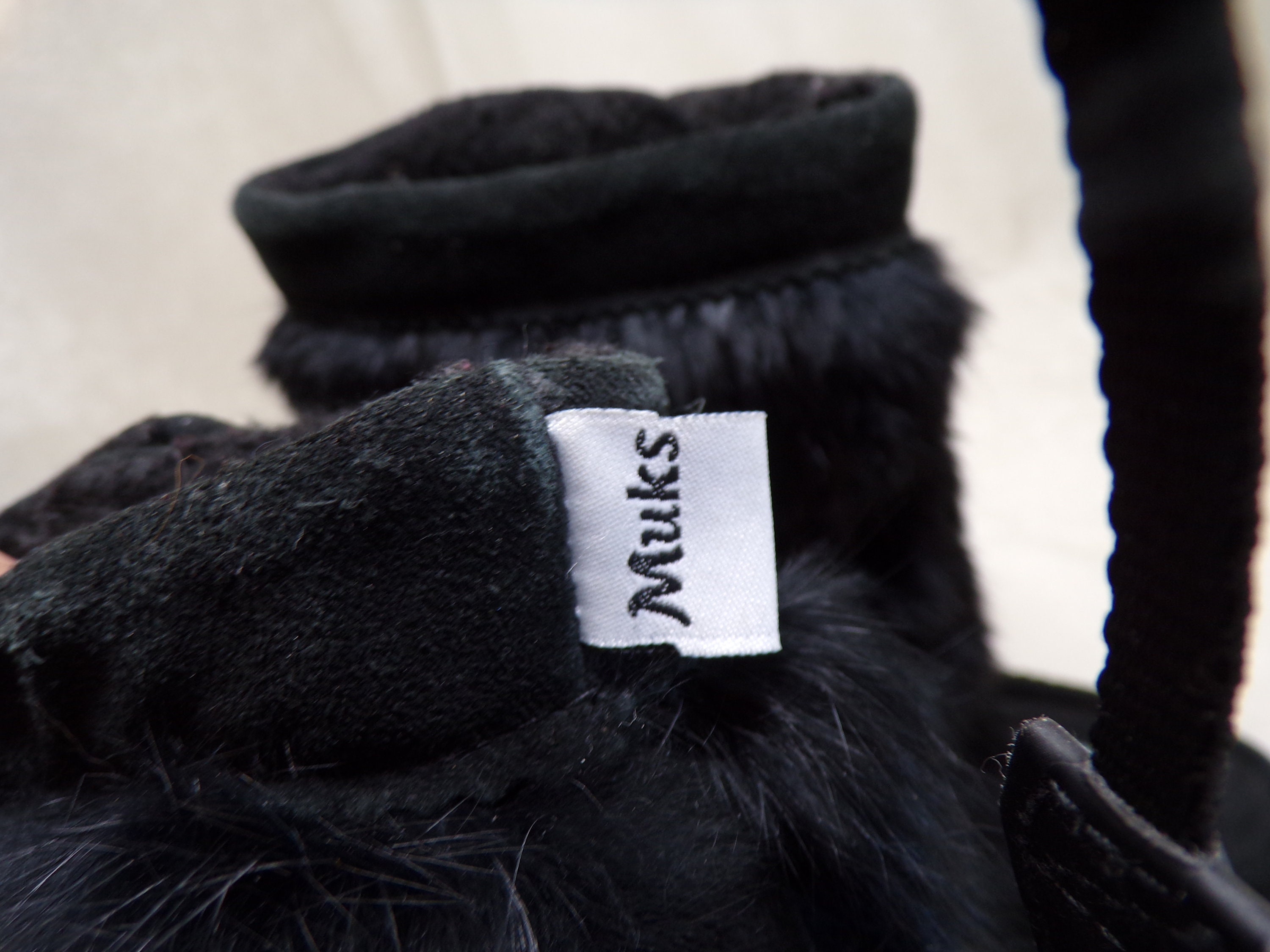 NWOT Wm 5 Muks London Real Fur Boots, Black, Real Leather Uppers & Rabbit Fur Trim on the Shaft, Beading, Vintage Winter Fur Boots 2527 - Etsy NWOT Wm 5 Muks London Real Fur Boots, Black, Real Leather Uppers & Rabbit Fur Trim on the Shaft, Beading, Vintage Winter Fur Boots 2527 - Etsy