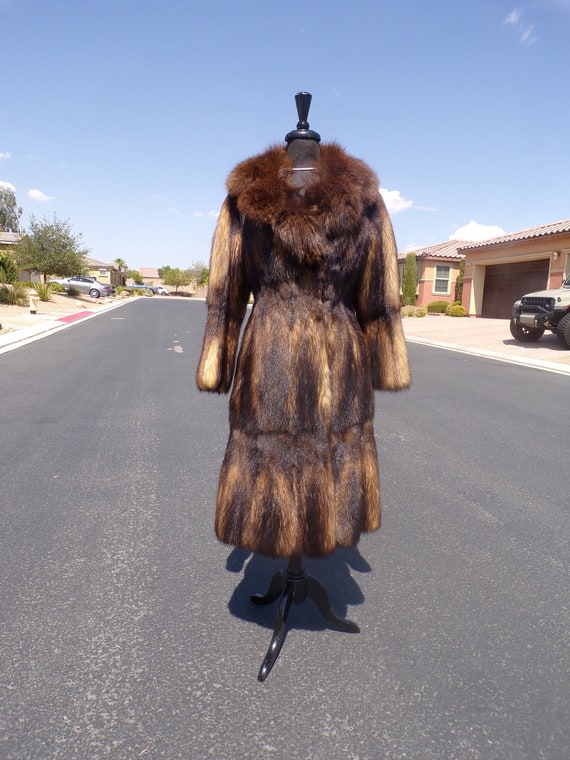 Fitch fur coat online