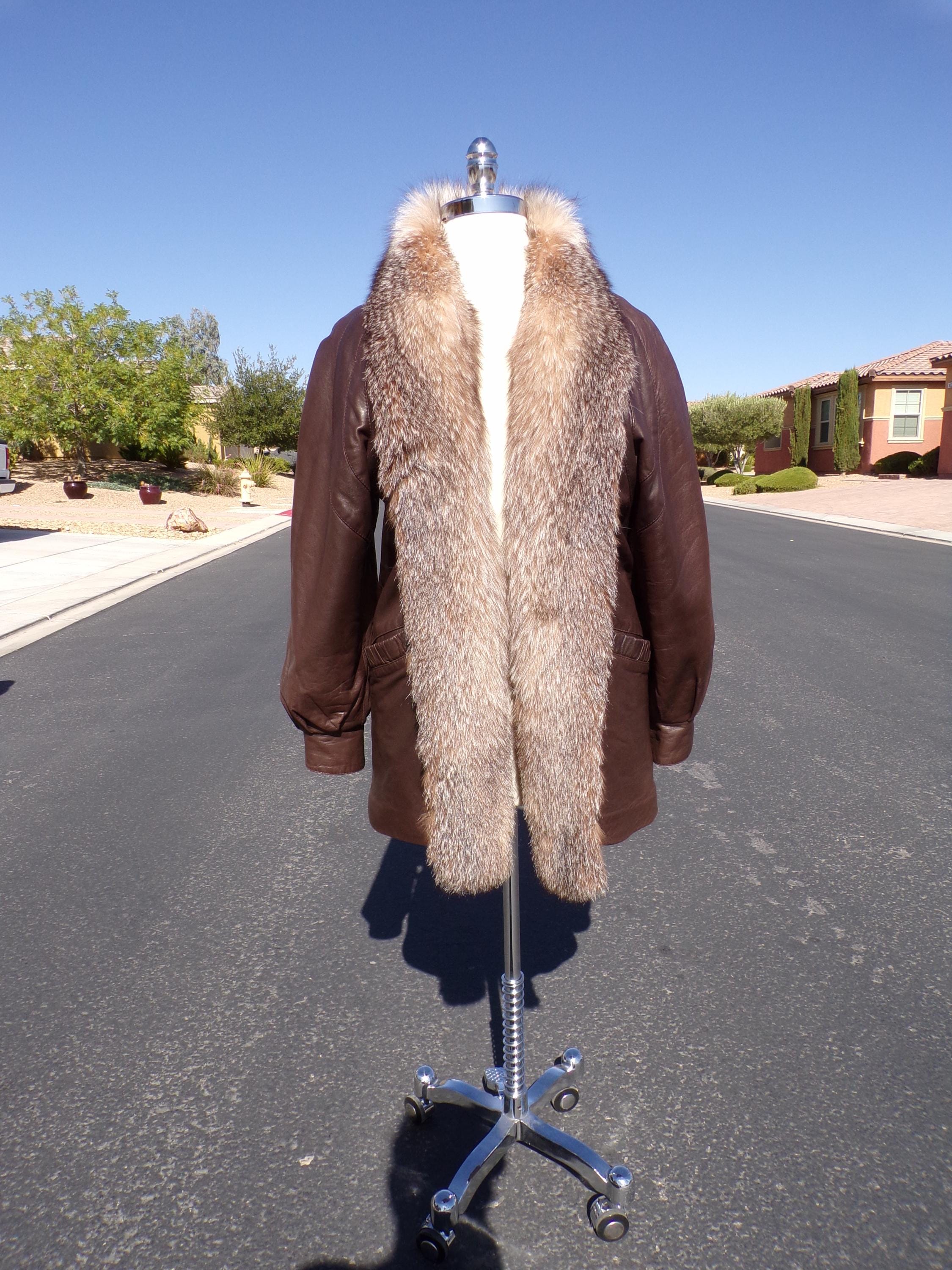 supreme コート　Fur Collar Tweed Coat Supreme Coats, Jackets & Vests Faux Fur Outer Shell for Men
