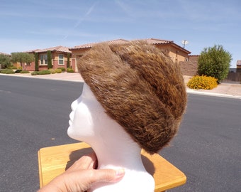 Nutria Fur Hat - Etsy